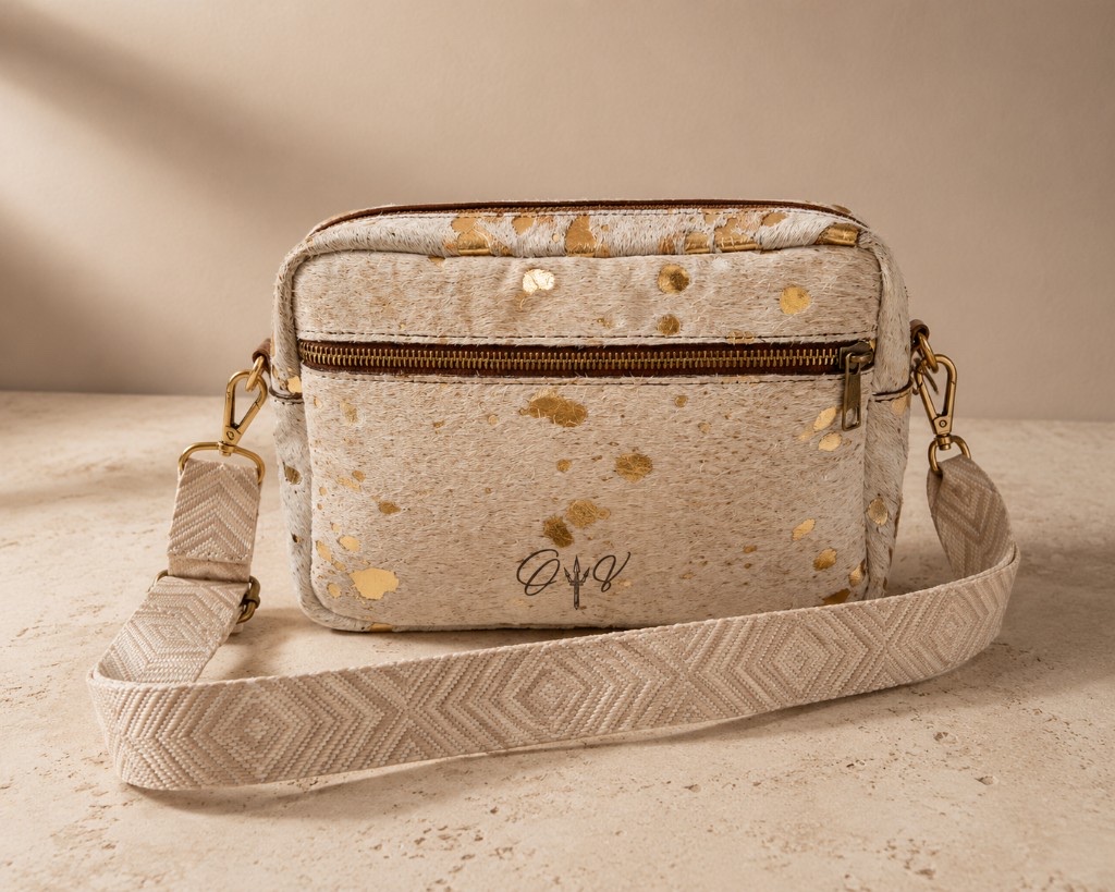 Bandolera Pelo · Oro — estudio